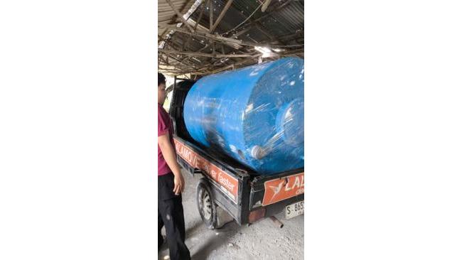 Pengiriman Bio Septictank 1500 L Toko Wahyu Redjo Tuban 